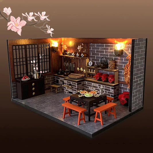 Miniature house kitchen
