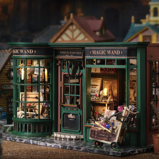 Miniature house Magic wand store
